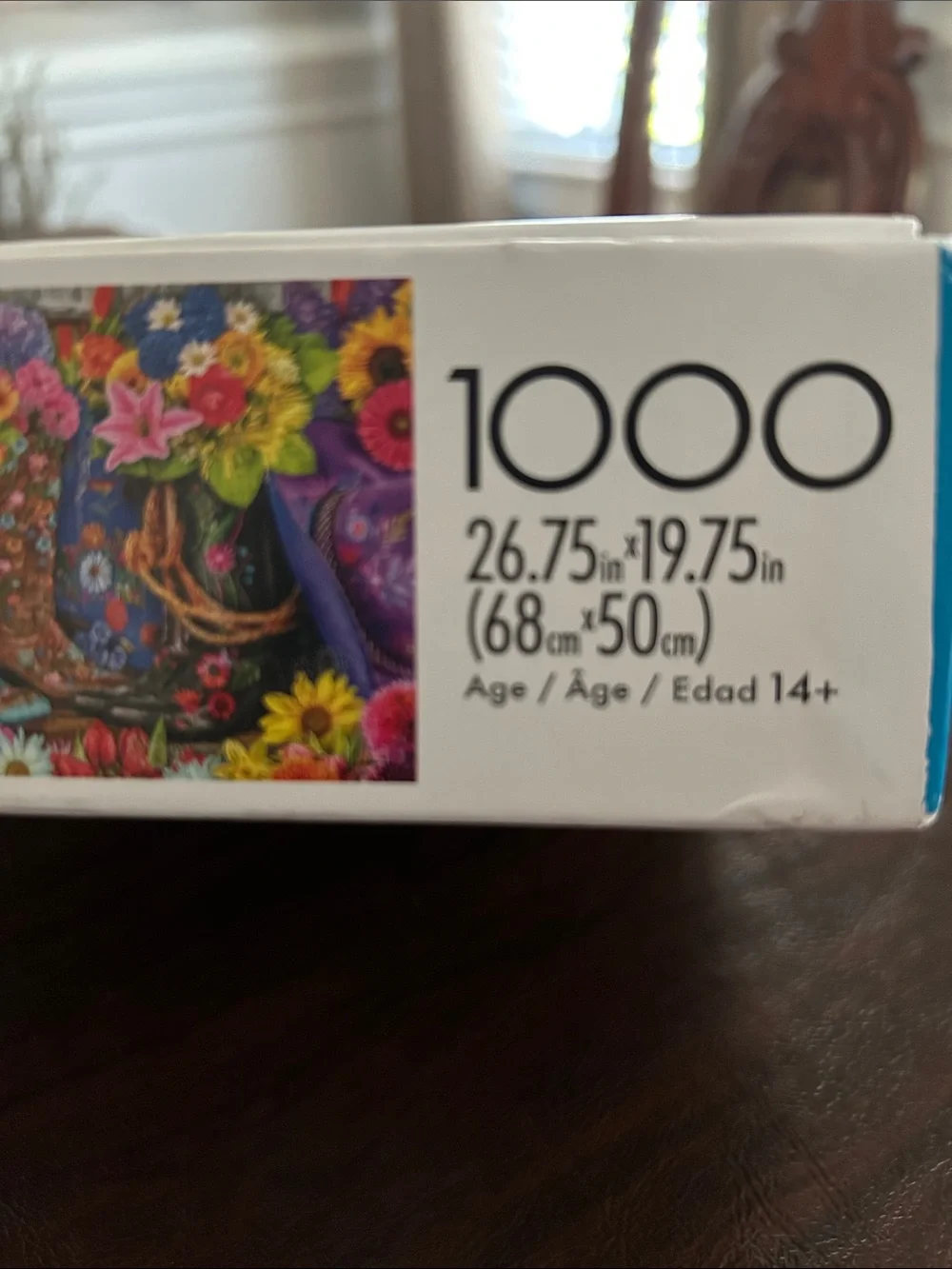 Buffalo David Bitton Multicolor Floral Cowgirl Boots Puzzle Art